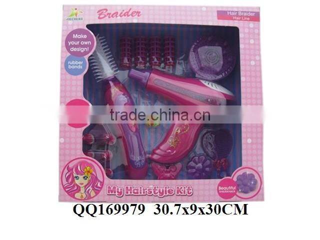 B/O hair braider set