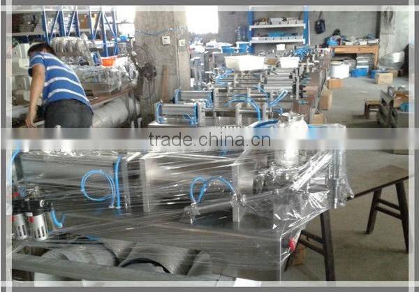 Stainless Steel Semi-Auto Double Heads Piston Filling Machine