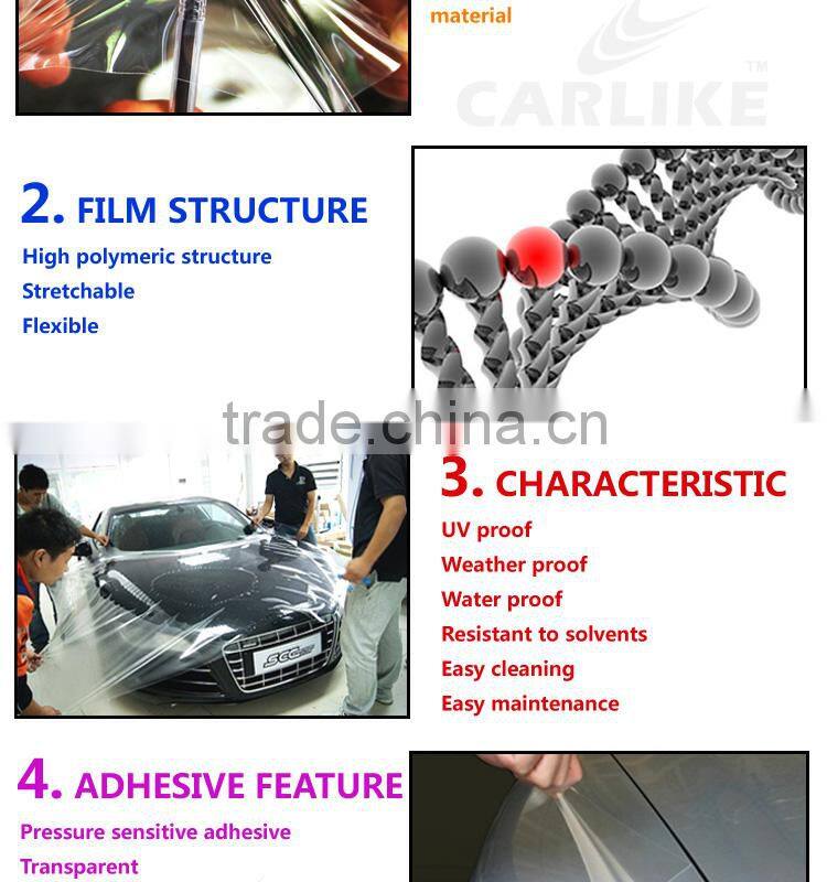 CARLIKE 1.52x15M Removable UV Protection Stretch Film