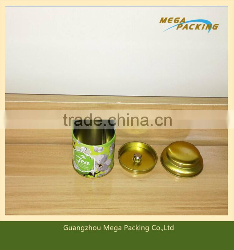 Direcrt factory sale tin tea can tea box for packaging with inner cap