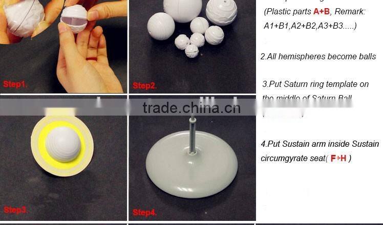 Hot selling toy solar system planetarium DIY painting for kids