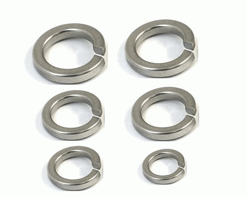 China mainland Zinc plated spring lock washer DIN127