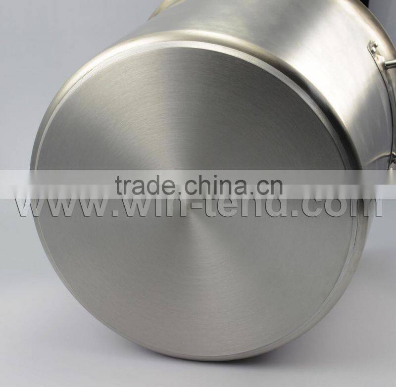 Good quality Induction Ready 12L-225L Stainless Steel Stock Pot Cookware