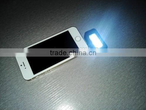 Mini selfie LED flash light, New stuff flash light , flash light for Camare for apple iphone
