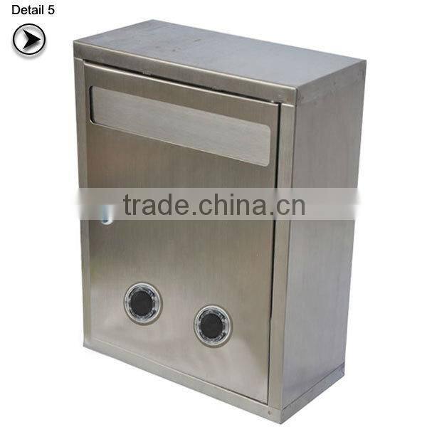 Sesidential letterbox sheet metal letter boxes steel mail letter cabinet