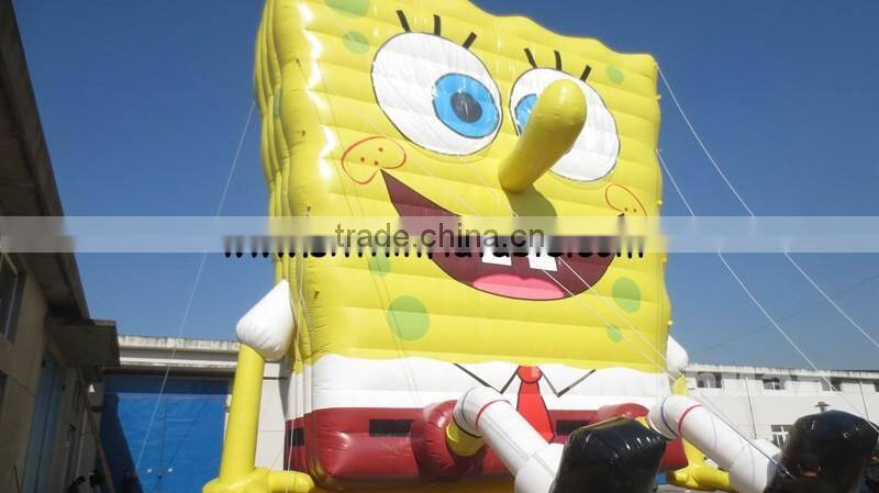 giant inflatable characters spongebob