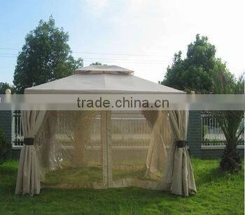 New Designed Double Roof Outdoor Gazebo With Netting
