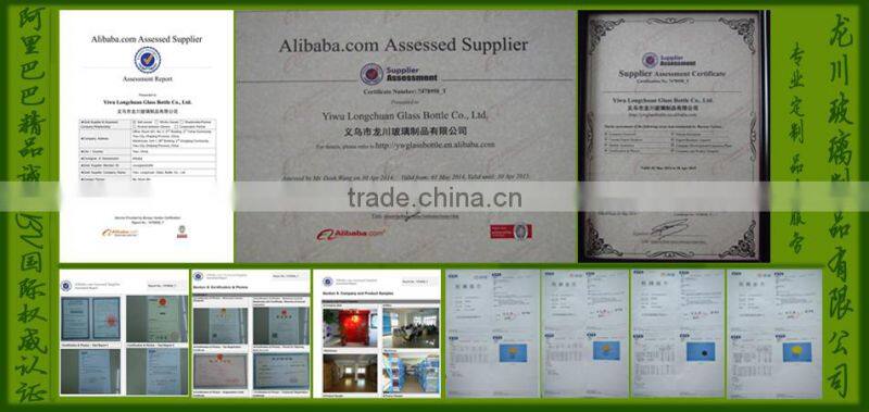 120ml drinking glass wine cup with straw