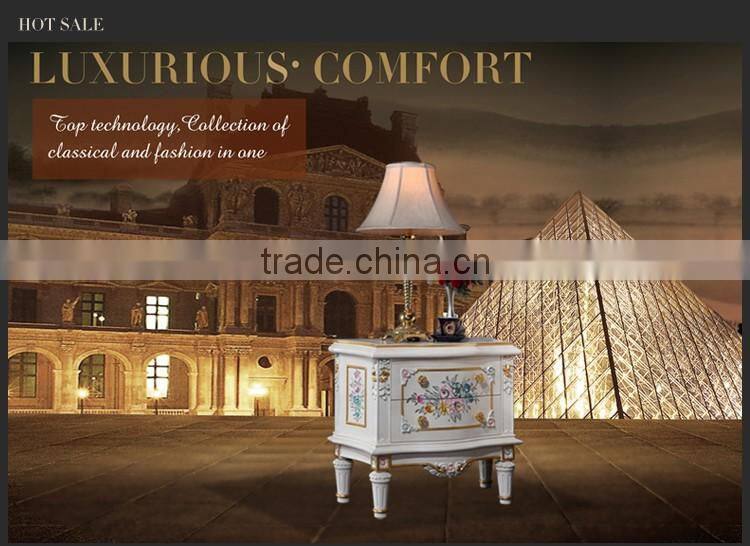 Rococo 2 Drawers Bedside Cabinet - Antique spanish furniture