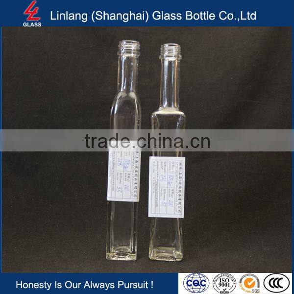 Clear Empty High Quality Blend Oil Glass Bottle