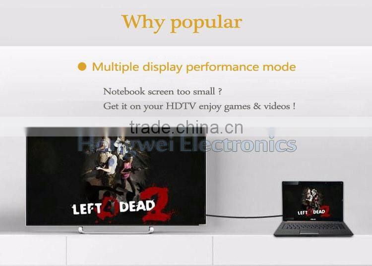 Blue-rays player HDTV digital cables video wire customized gold plated DVI cables