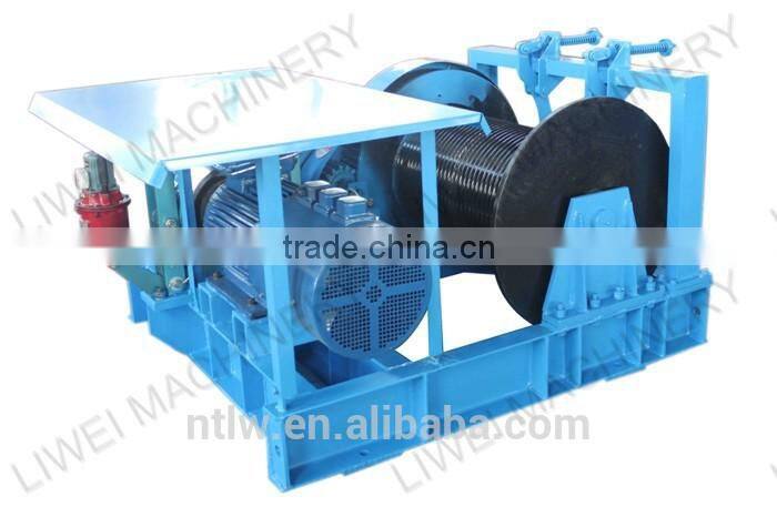 50KN low speed electric winch