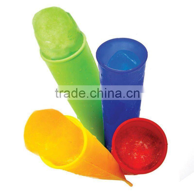 colorful ice pop makers with lid