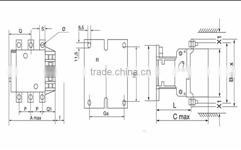 Good quality LC1 new type cjx2 ac contactor