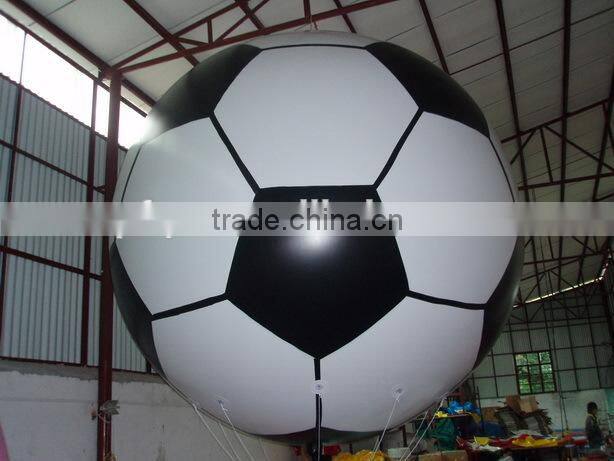 2014 Best Quality Kids' inflatable soccer ball with Helium to fly or lay on floor