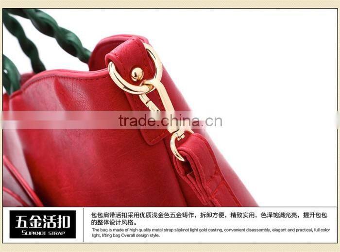 Latest girls handbags china manufacturers ladies PU shoulder bag