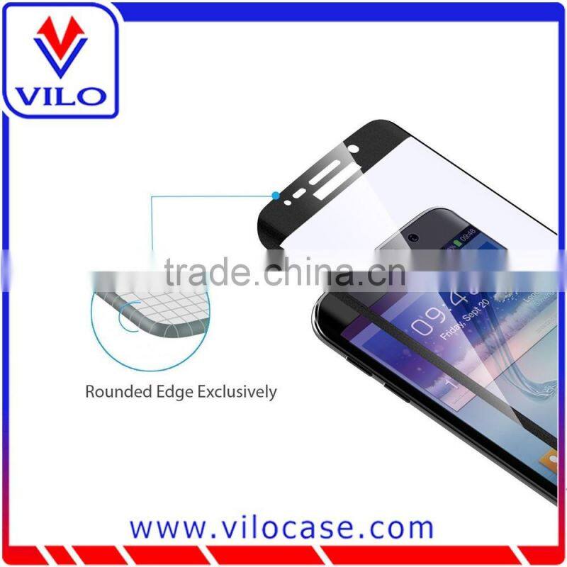 Full Screen Coverage For Samsung Galaxy S7 Edge Screen Protector, Bubble Free For Samsung Galaxy S7 Edge Tempered Glass