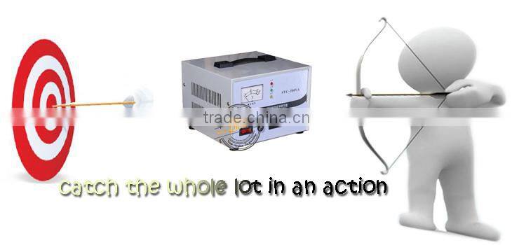 high quantity SVC-5000w CE ROHS approved 5KVA svc 250V ac single phase regulator factory price