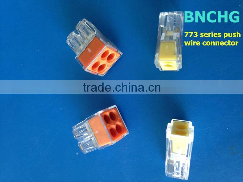 made in china wago push button connectors for junction boxes 773series in large stock