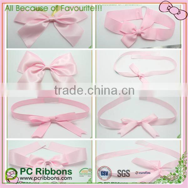Wholesale ribbon bow for invitation card ,wedding mini ribbon bow