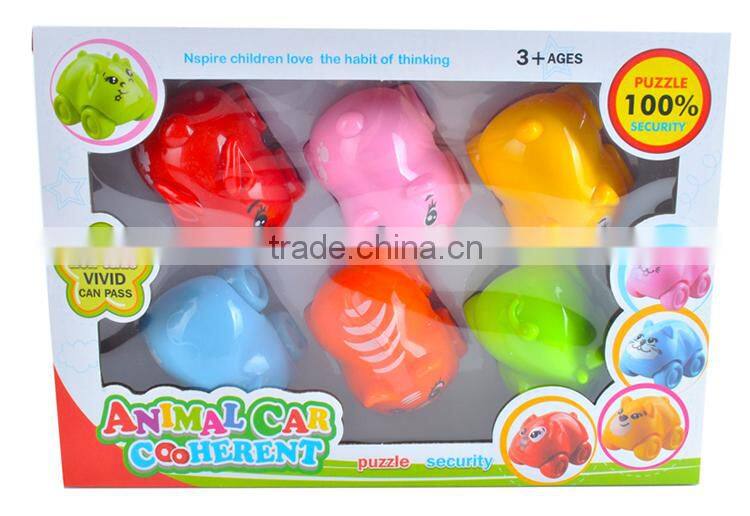 New product ABS plastic cartoon friction toy cars