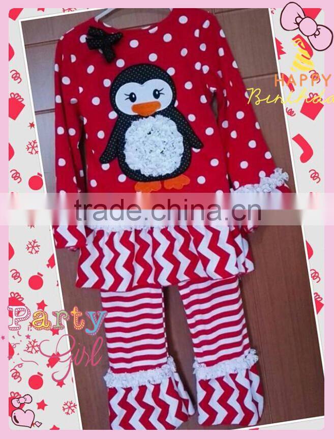 2015 hot sale adorable baby clothes thanksgiving girls outfit Fall Giggle Moon Remakes Children Boutique Clothing Sets Girl