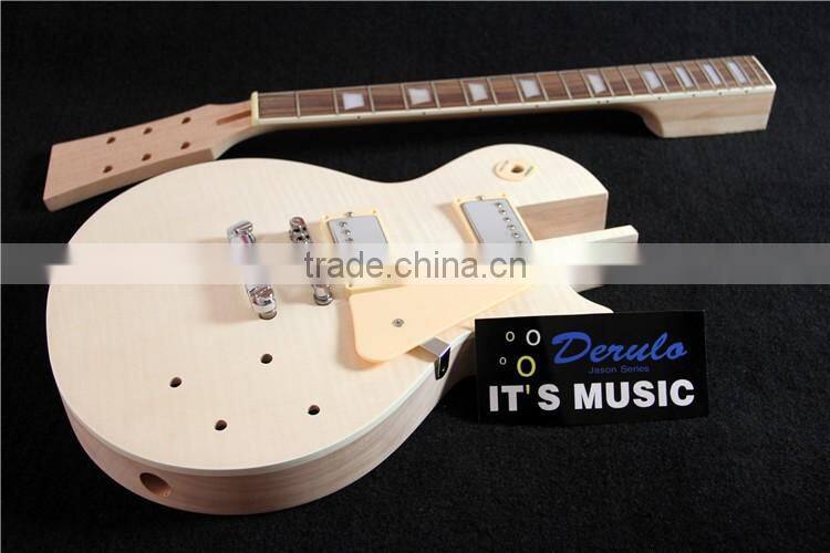 China Unfinished Diy Custom Body Guitar Kit