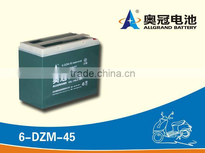 12v 45ah electric scooter battery/ E-bike battery