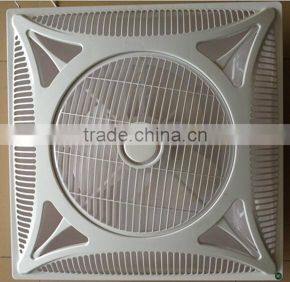 Energy saving 14 inch 16 inch 60X60 plastic Ceiling fan with remote control and Led light,3speed control,gold and wooden color