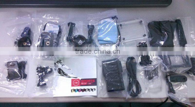 camera watch action dv wifi remote 60fps with Ambrella A7 chip