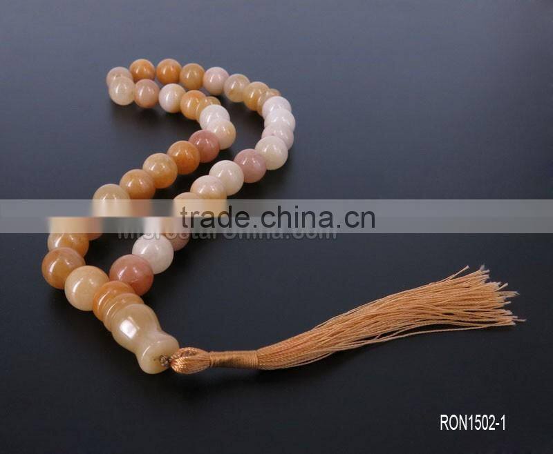 Fashion jewelry new products alibaba website 33pcs 12mm carnelian tasbeeh beads islamic tesbih