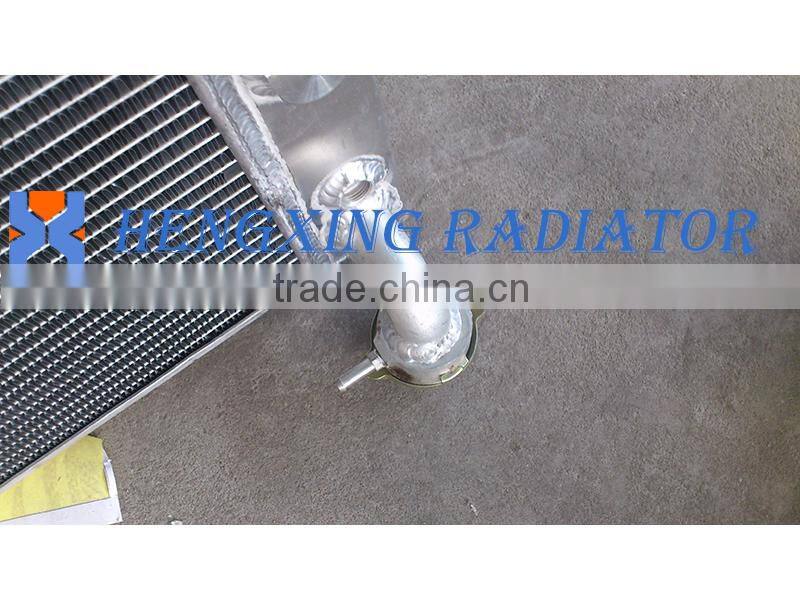 Motorcycle racing aluminum water radiator