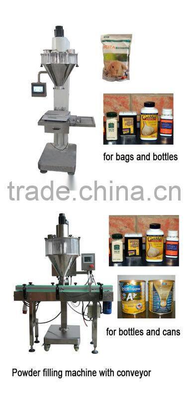 Semi-automatic detergent powder filling machine