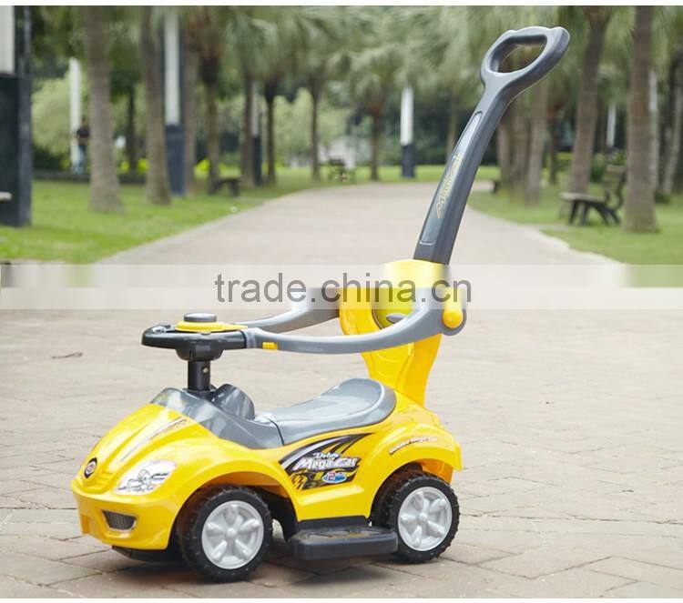 Baby Ride on car can do as 3 in 1 for baby walker, baby stroller, ride on car with the sun canopy