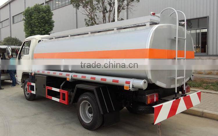 Mini fuel tank truck foton times made in China 3.5-5cbm for sale in south america