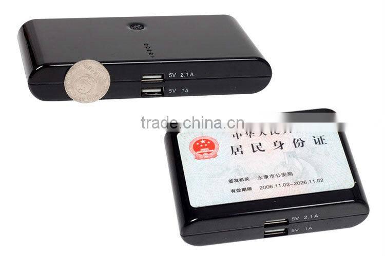 Portable mobile power bank 20000mAh Supply power for iPod,for iPhone,for iPad/ Samung