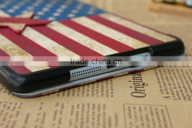 For ipad mini leather Customized Print Cover