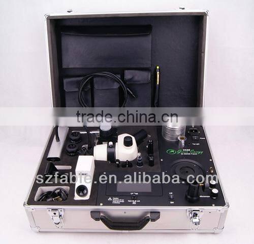 Fable Gemological Laboratory toolkit with 16 instruments including microscope for gemologist