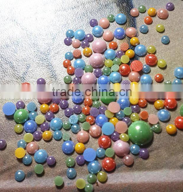 half pearl ceramic beads hot-fix for garment clothing shoes can resist high temperate