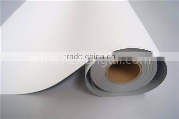 Matte Coating Water Proof Self Adhesive Grey PP Synthetic Paper For Dye Ink Pigment Ink Outdoor Advertising Inkjet Portrait