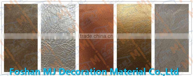 Soft Leather Plate for Interior Wall Covering