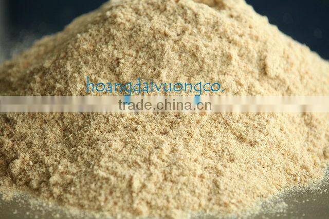 Wood powder for fuel burning