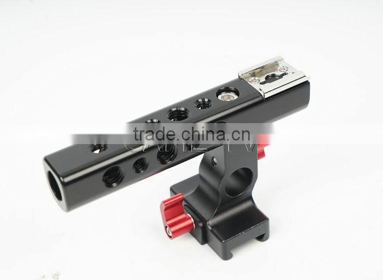 CAME-TV Rig For S ony A6300 Camera Cage With Wooden Handle