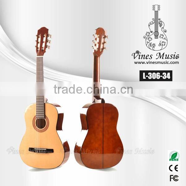 1/2 size 34inch classical guitar wholesale for kids L-306-34