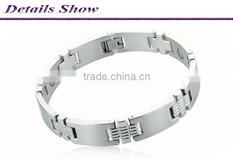 2014 Hot Selling Waterproof Titanium 4 in 1 Magic Magnetic Bracelet