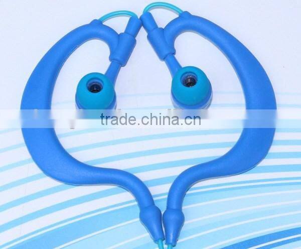 Earhook! colorful earphone earbuds wired hot selling
