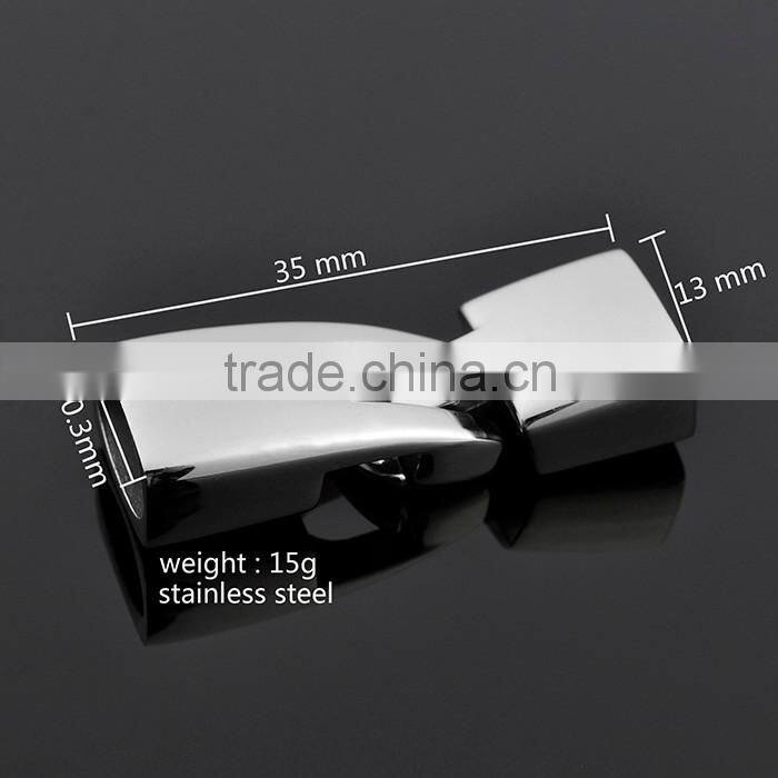 SW-CL053 Dongguan Swater factory price wholesale Clasp Bracelet hook type Magnetic Clasp Converter Stainless Steel Clasp