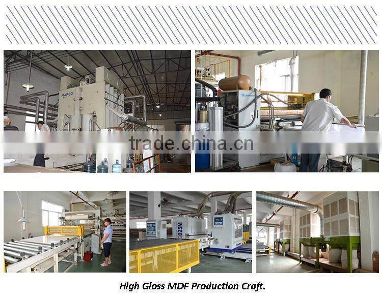 plywood glossy board with acrylic laminated