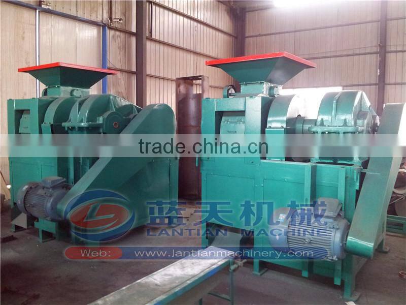 Lantian Brand high quality bbq briquetting machine roller press coal charcoal briquette machine