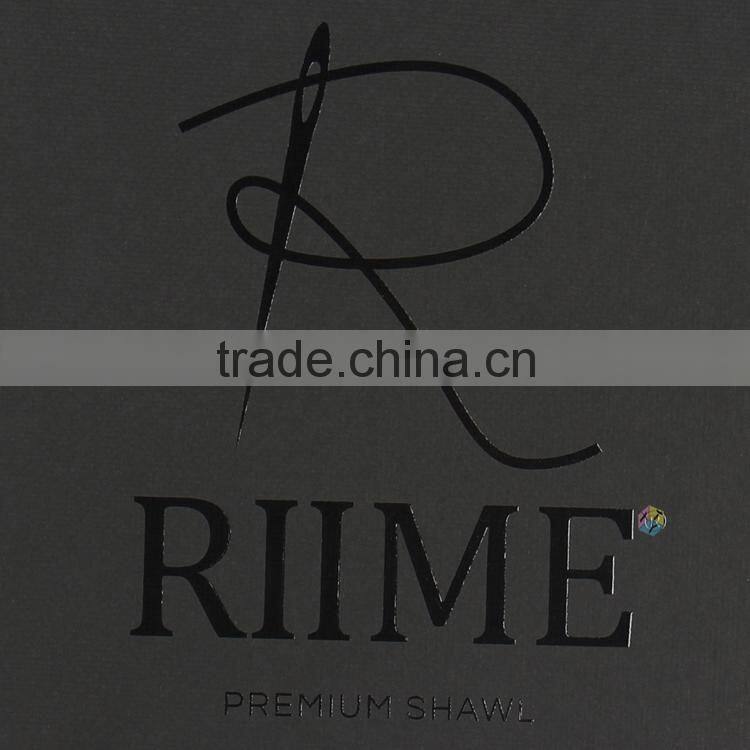 Custom logo UV black paper drawer t shirt box paypal